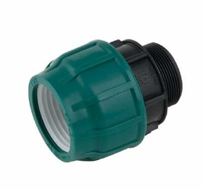 Σύνδεσμος ρακόρ κοχλιωτός αρσενικός 10 ΑΤΜ Φ16x1/2