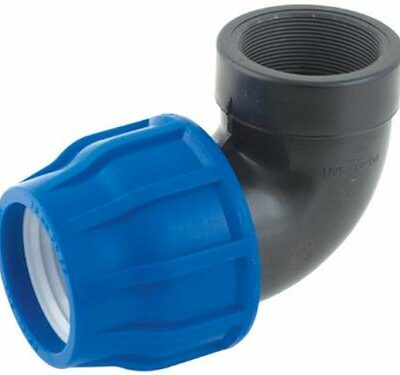 Γωνία ρακόρ κοχλιωτή θηλυκή 16 ΑΤΜ Φ16x1/2