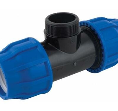 Ταφ ρακόρ κοχλιωτό αρσενικό 16 ΑΤΜ Φ16x1/2x16