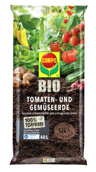 Φυτόχωμα Compo Sana Βιολογικό για ντομάτες και λαχανικά 40lt