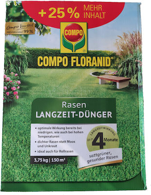 Compo Κοκκώδες Λίπασμα Floranid Rasen για Γκαζόν 3kg