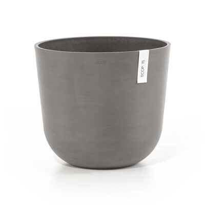 Ecopots Γλάστρα OSLO 35 Taupe με σύστημα αποστράγγισης