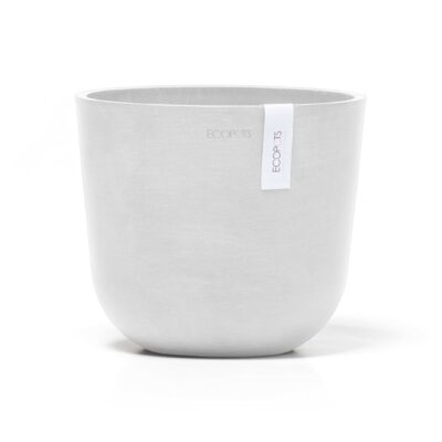Ecopots Γλάστρα Oslo mini 19 Pure White