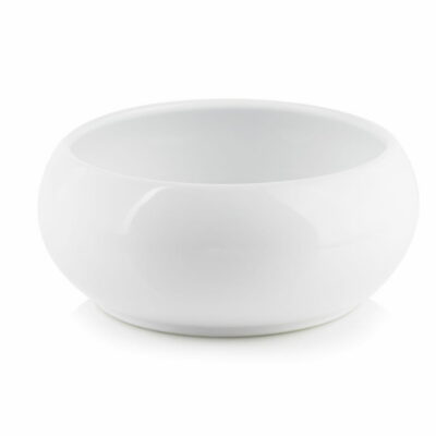 Κεραμική πιατέλα μικρή Piano λευκό χρώμα