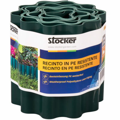 Πλαστικό Ρολό Περίφραξης σε Πράσινο Χρώμα 15cm x 900cm Stocker 21045