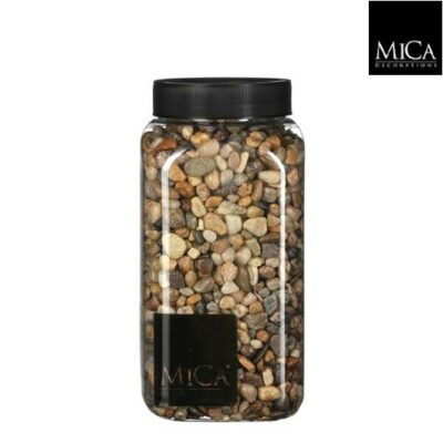 Βότσαλο Mica Decorations καφέ 650 ml