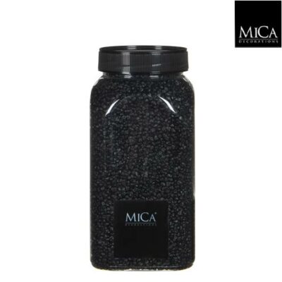 Χαλίκι Mica Decorations Μαύρο 650 ml