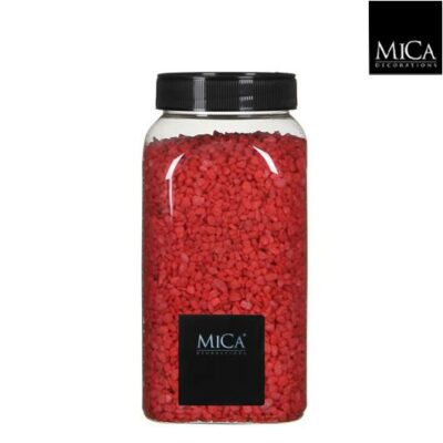 Χαλίκι Mica Decorations Κόκκινο 650 ml