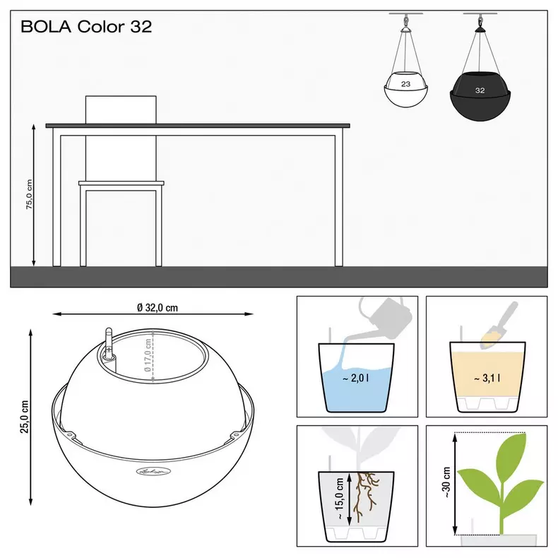 Lechuza Bola 32 Sand Brown - Image 2