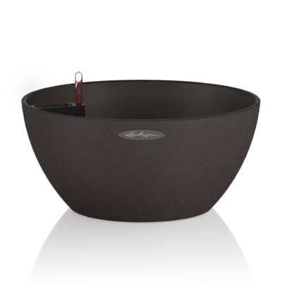 Lechuza Cubeto Stone 40 Graphite Black