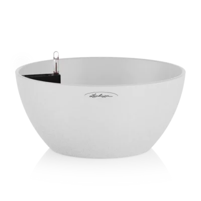 Lechuza Cubeto Stone 40 Quarz White