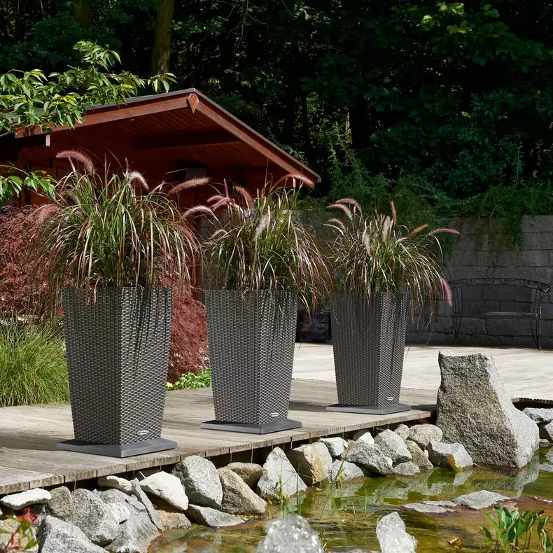 Lechuza Cubico Cottage 30 Granite - Image 5