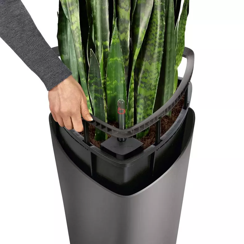 Lechuza Premium Delta 30 Charcoal Metallic - Image 3