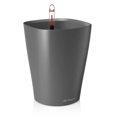 Lechuza Deltini Charcoal Metallic