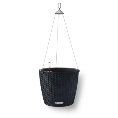 Lechuza Nido Cottage 28 Graphite Black