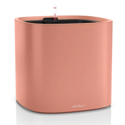 Lechuza Pila Color Planter Coral Red