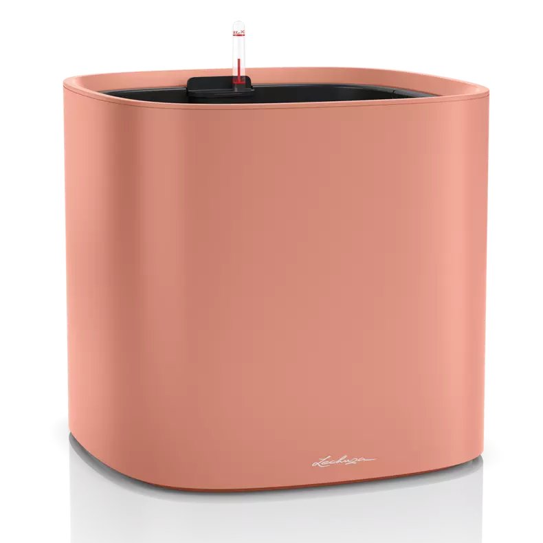 Lechuza Pila Color Planter Coral Red