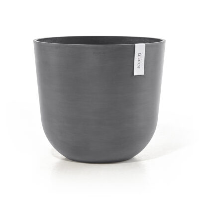 Ecopots Γλάστρα OSLO 45 Grey με σύστημα αποστράγγισης