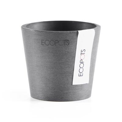 Ecopots Γλάστρα Amsterdam Mini 8 Grey