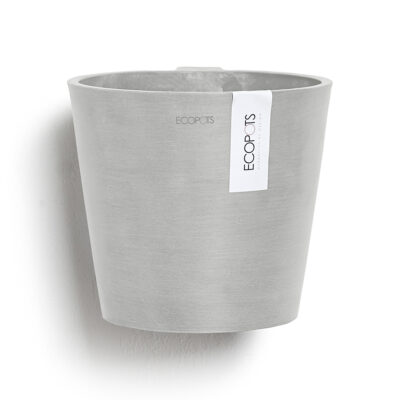 Ecopots Γλάστρα Amsterdam Wall 20 White Grey