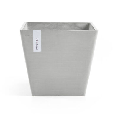 Ecopots Γλάστρα ROTTERDAM 50 White Grey