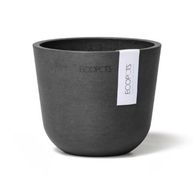 Ecopots Γλάστρα Oslo mini 11.5 Dark Grey