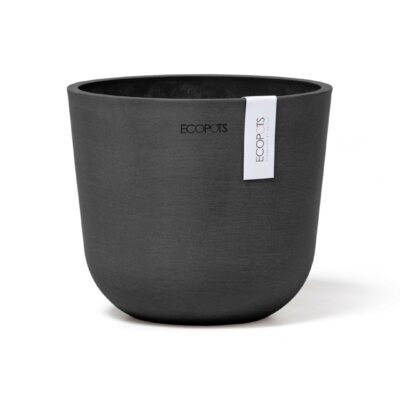 Ecopots Γλάστρα Oslo mini 16 Dark Grey