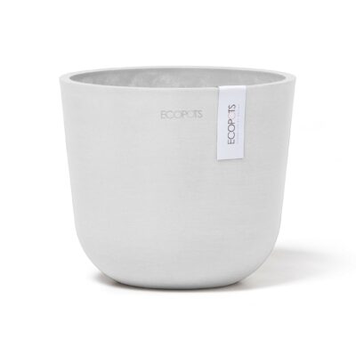 Ecopots Γλάστρα Oslo mini 16 Pure White