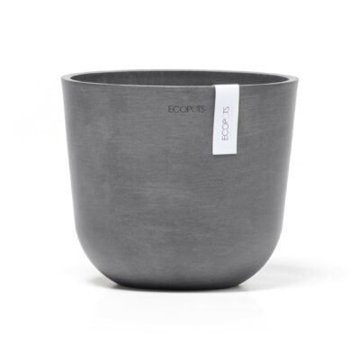 Ecopots Γλάστρα Oslo mini 19 Grey
