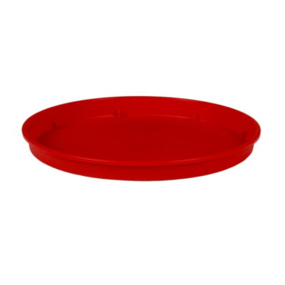 Linea πιάτο στρόγγυλο κόκκινο