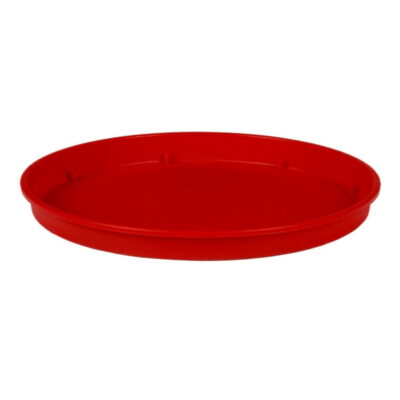 Linea πιάτο στρόγγυλο κόκκινο