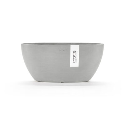 Ecopots Ζαρντινιέρα Sofia 30 White Grey