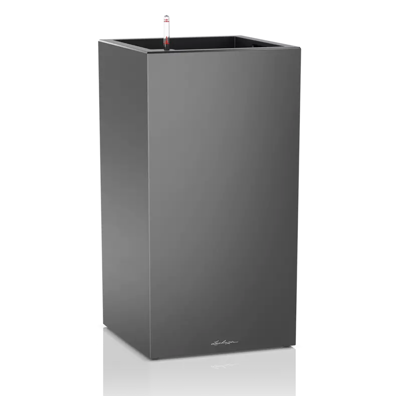 Lechuza Canto Premium 40 high charcoal metallic