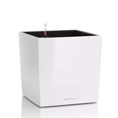 Lechuza Cube 30 white high-gloss