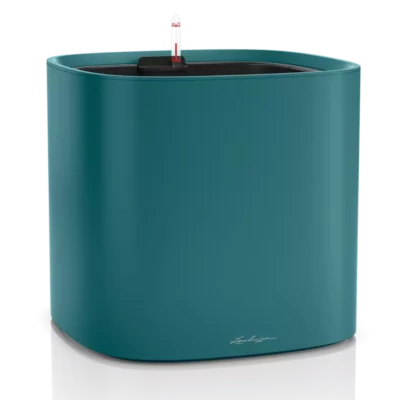 Lechuza Pila Color Planter Petrol Blue