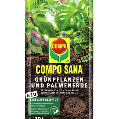 Compo Sana Φυτόχωμα για πράσινα φυτά 20lt